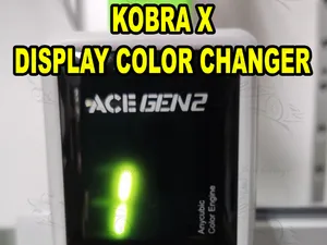 Kobra X Display Color Changer
