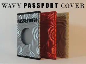 Wavy Passport Cover