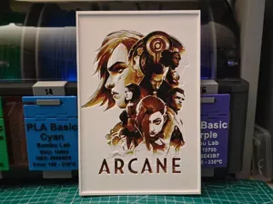 Arcane Poster - Hueforge Art