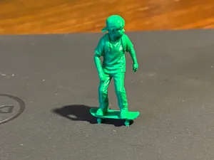 1/35 diorama miniature - skater boy
