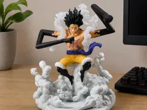 One Piece Senkozekkei Monkey D Luffy Gear 4 Figure