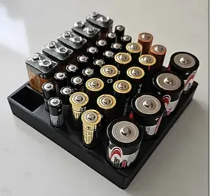 Battery Storage for 9v, AA, AAA, and C size