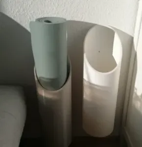 yoga mat wall holder / wall mount