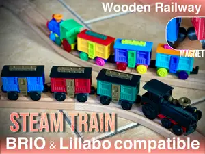 Steam Train / Wooden Railway - BRIO compatible