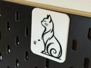 Cat Wall Art for Skadis