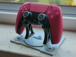 PS5 Controller Stand - PS1 Design 2D