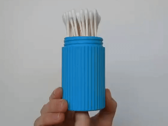 Pop-Up Q-Tip/Cotton Bud Travel Dispenser - 5 Sizes