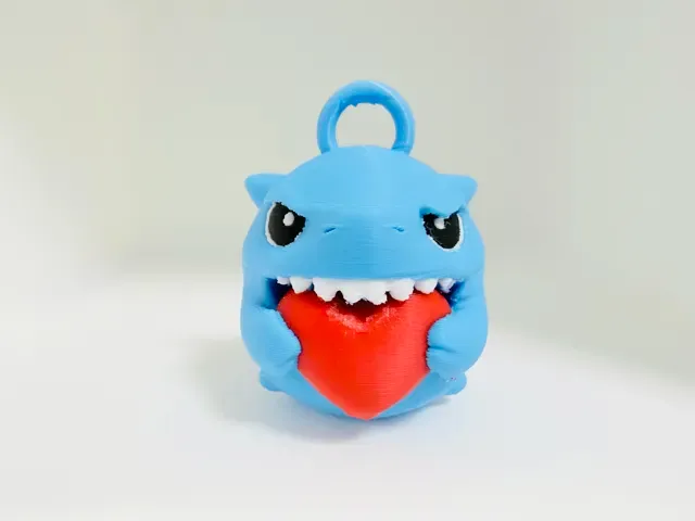 Shark Zipper Pull - Easy 3D Print Keychain — Фото 2 из 12