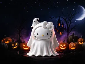 幽灵 Hello Kitty 万圣节限定版