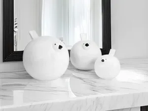 Round Bird Sculpture/Figurine