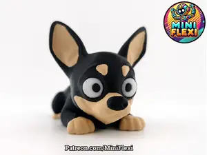 Mini Flexi Chihuahua - No Support Articulated