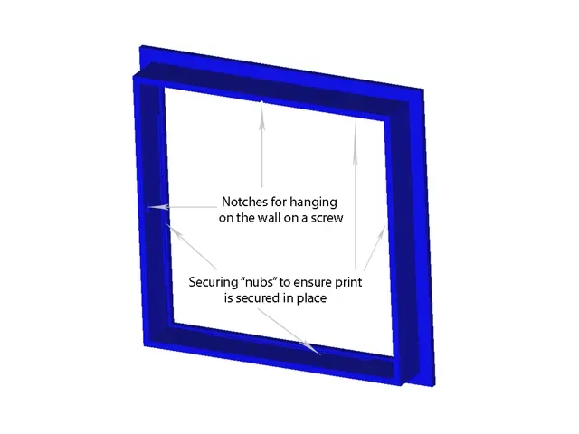Hueforge Frame - EasyFrame v2 - Many Sizes/Borders — Image 3 of 11