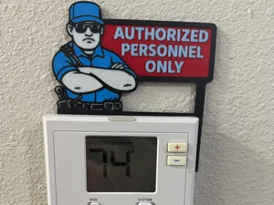 Thermostat Child Deterrent Device 