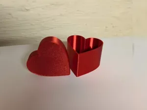 Boîte en forme de cœur, Écrin décoratif & surprise
