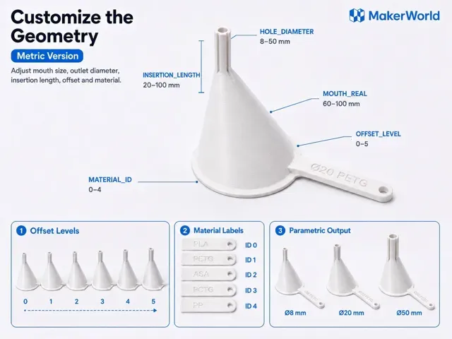 Definitive Parametric Funnel Generator – Metric — Фото 5 из 11