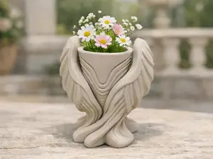 Engelsfluegel-Vase, Himmlischer Pflanztopf 
