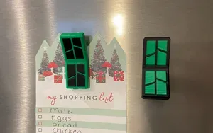 Flipper Refrigerator Magnet