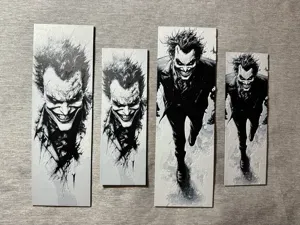 The Joker Hueforge Bookmarks - 2 sizes