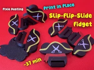 Pirate Mickey Slider + Flip Fidget (Pixie Dusting)