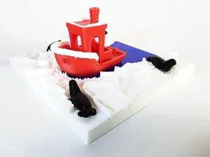 Arctic Icebreaker — Benchy Around the World