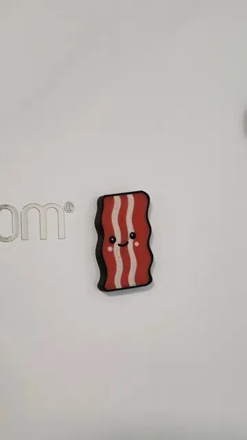 Bacon Buddy - Kawaii Fridge Magnet — Image 3 of 4