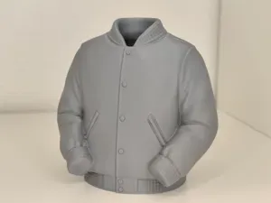 Bomber Jacket Vase Pen Desk Organizer