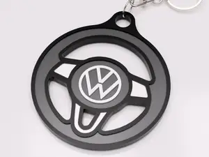 Volkswagen Steering Wheel Keychain