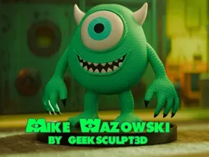 Mike Wazowski - Fun Monsterc Inc Sculpture