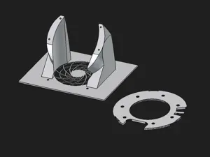 UniFi U7 Pro 45° Mount for Lab Rax Homelab Rack