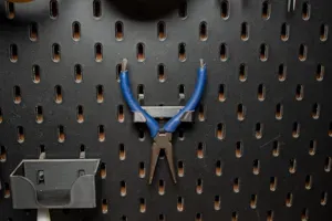 Clamp holder for Ikea Skadis