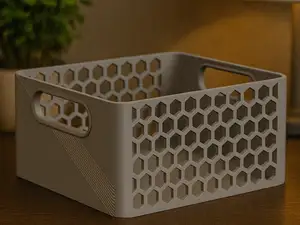Modern Hexagonal Storage Box