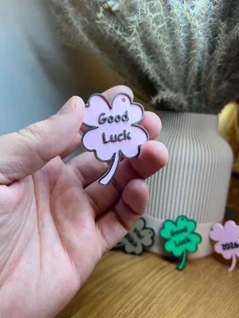 Glückskleeblätter // Viel Glück & Good Luck — Фото 3 из 6