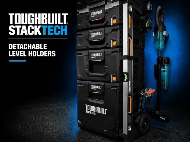 ToughBuilt StackTech - Detachable level holders