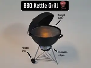 BBQ Kettle Grill - Tealight Holder