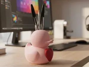 DuckLove: Portalápices Patito