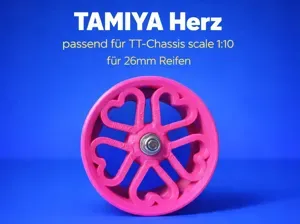 TAMIYA RC Felge Herz 1:10 TT