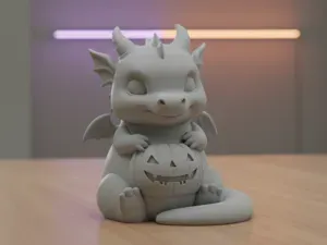Halloween Chibi Dragon