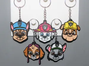 Porte clé Paw Patrol lot de 5