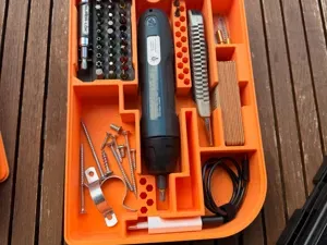 Stackable Desk Organizer (Caliper + Bosch GO)