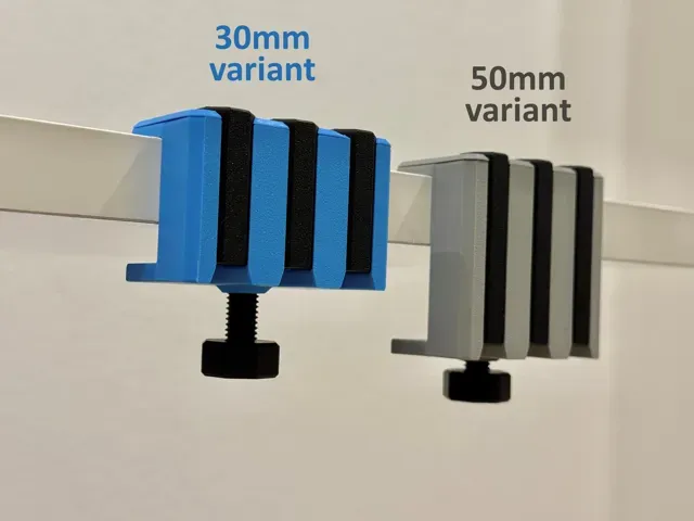 Desk cable holder / cable organizer with clamp — Image 6 of 8