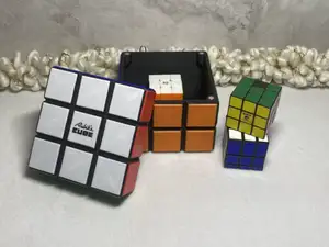 Oversized Rubik’s Cube Storage with Magnetic Lid