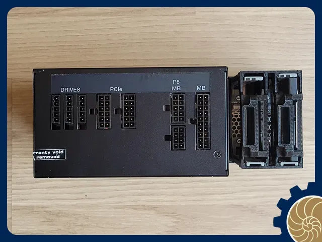 10 inch Rack 2U: ATX PSU + 2x 2.5" HDD — Фото 9 из 11