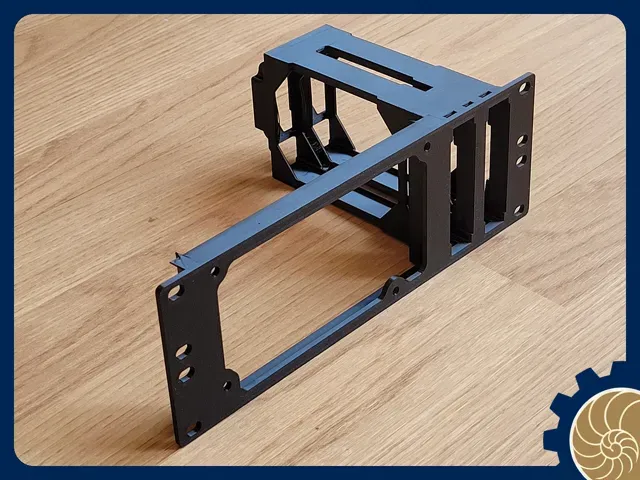 10 inch Rack 2U: ATX PSU + 2x 2.5" HDD — Фото 3 из 11