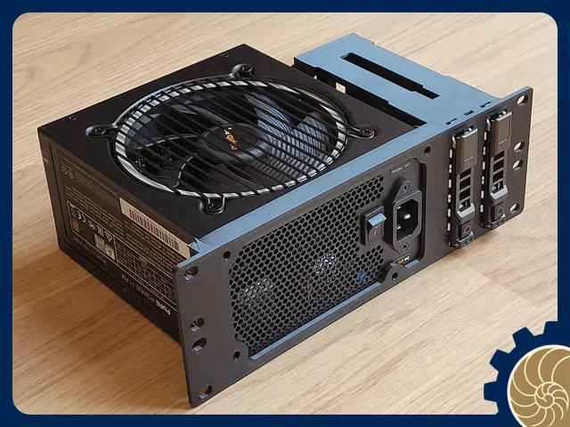 10 inch Rack 2U: ATX PSU + 2x 2.5" HDD — Фото 2 из 11