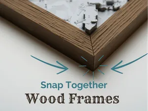 Wood Textured SnapFrames