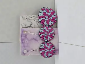 Pom Pom Earrings