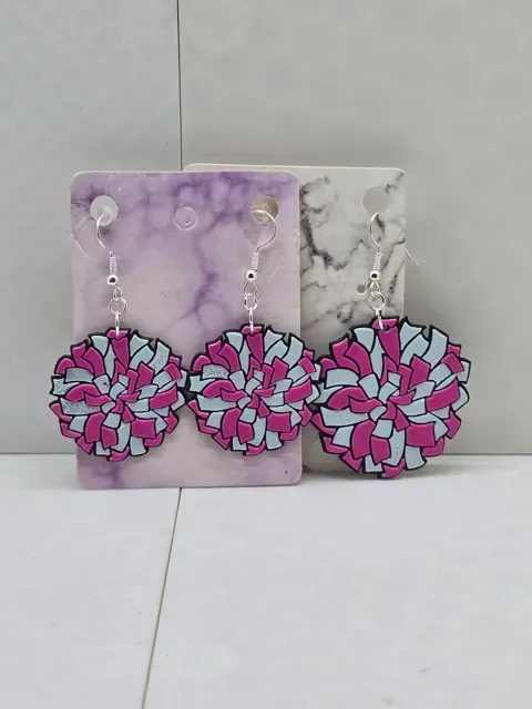 Pom Pom Earrings