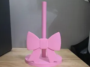 Paper Towel Holder - Bow - Cute Kitchen Organizer
