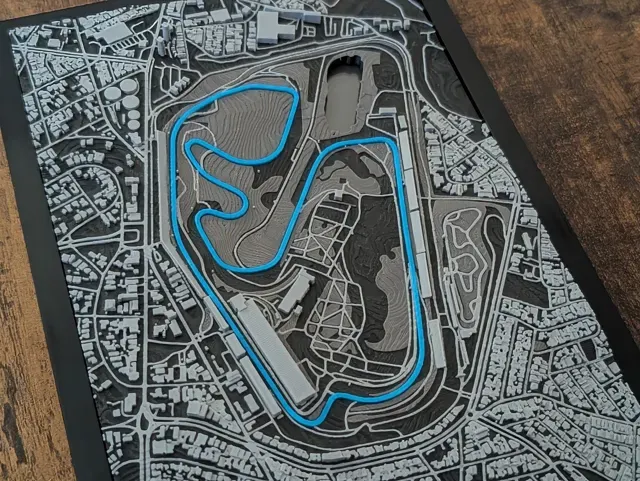 Interlagos Brazil 3D Miniature v2 — Image 7 of 14
