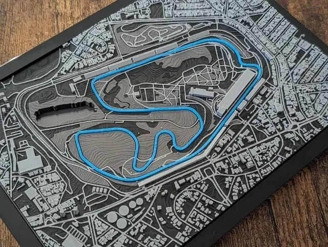 Interlagos Brazil 3D Miniature v2 — Image 8 of 14